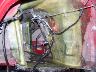 Glass fibre reinforcement
