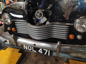 Another engine being worked on