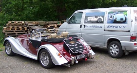Morgan after servicing Morgan after servicing