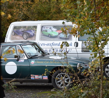 Two of our own fleet cars